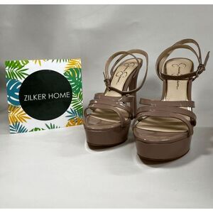 Jessica Simpson Women's Balina Platform Dress Sandals - Chai Latte 9M